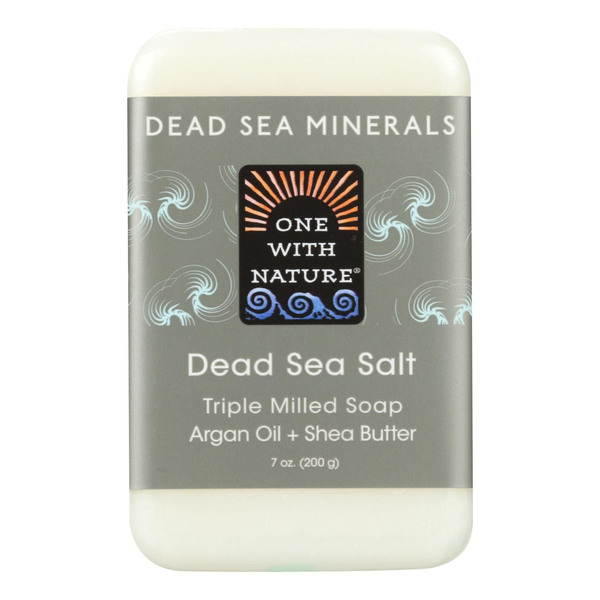 One With Nature Dead Sea Mineral Dead Sea Salt Soap - 7 Oz - MC Online