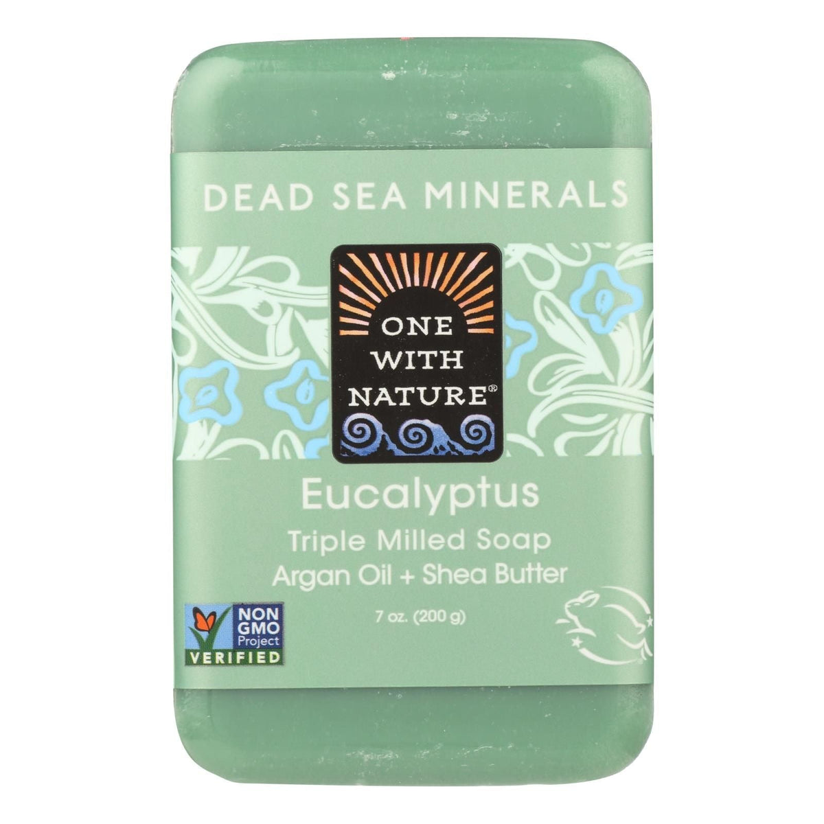 One With Nature Triple Milled Soap Bar - Eucalyptus - 7 Oz - MC Online
