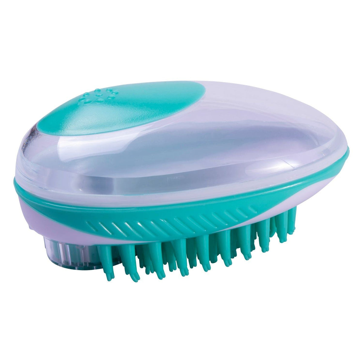Pet Life 'Swasher' Shampoo Dispensing Massage and Bathing Brush - MC Online