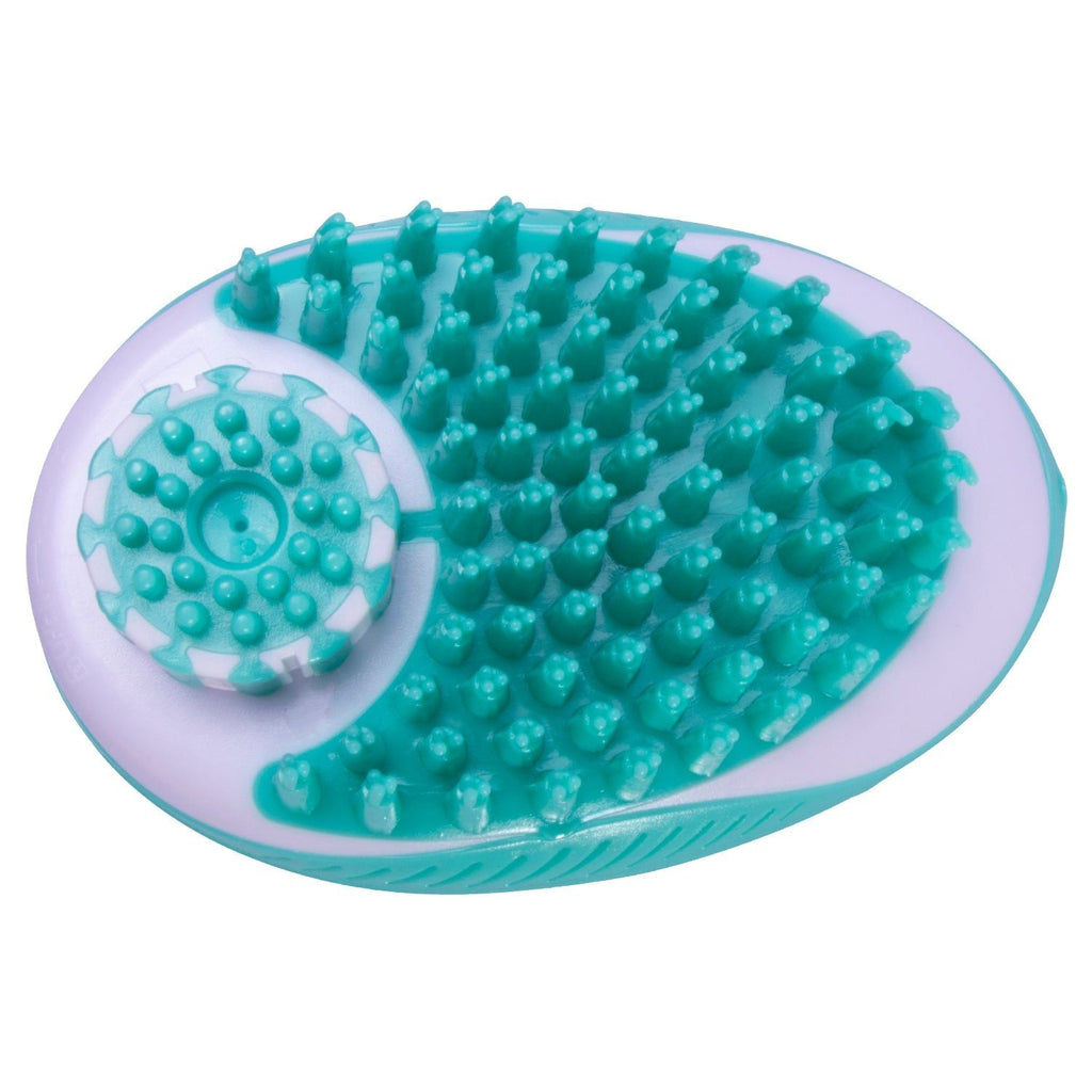 Pet Life 'Swasher' Shampoo Dispensing Massage and Bathing Brush - MC Online