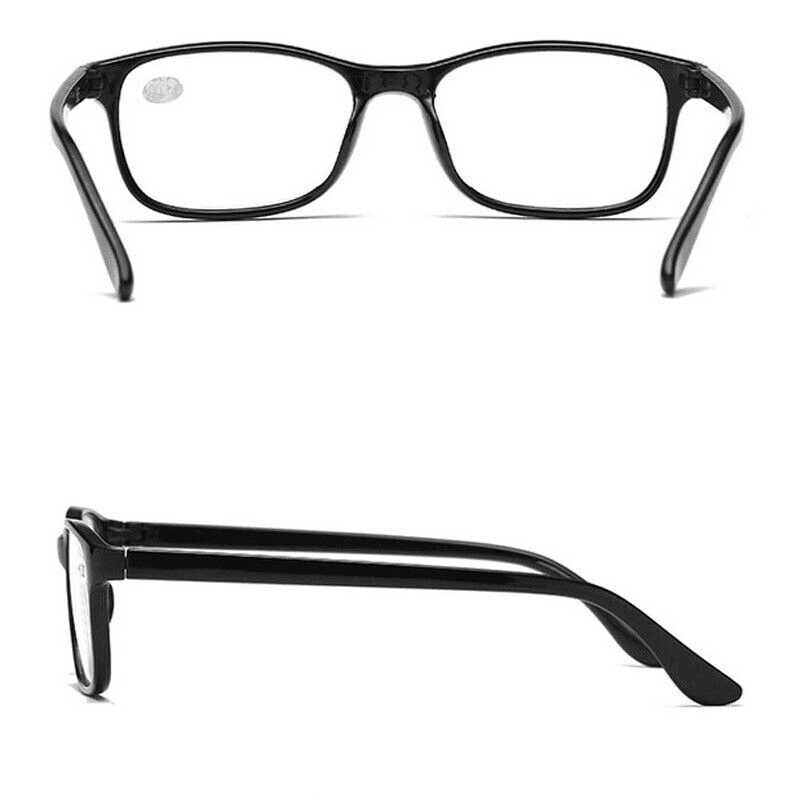 Reading Glasses Mens Womens Unisex Readers Eyeglasses 8 Pack Glasses New Square - MC Online