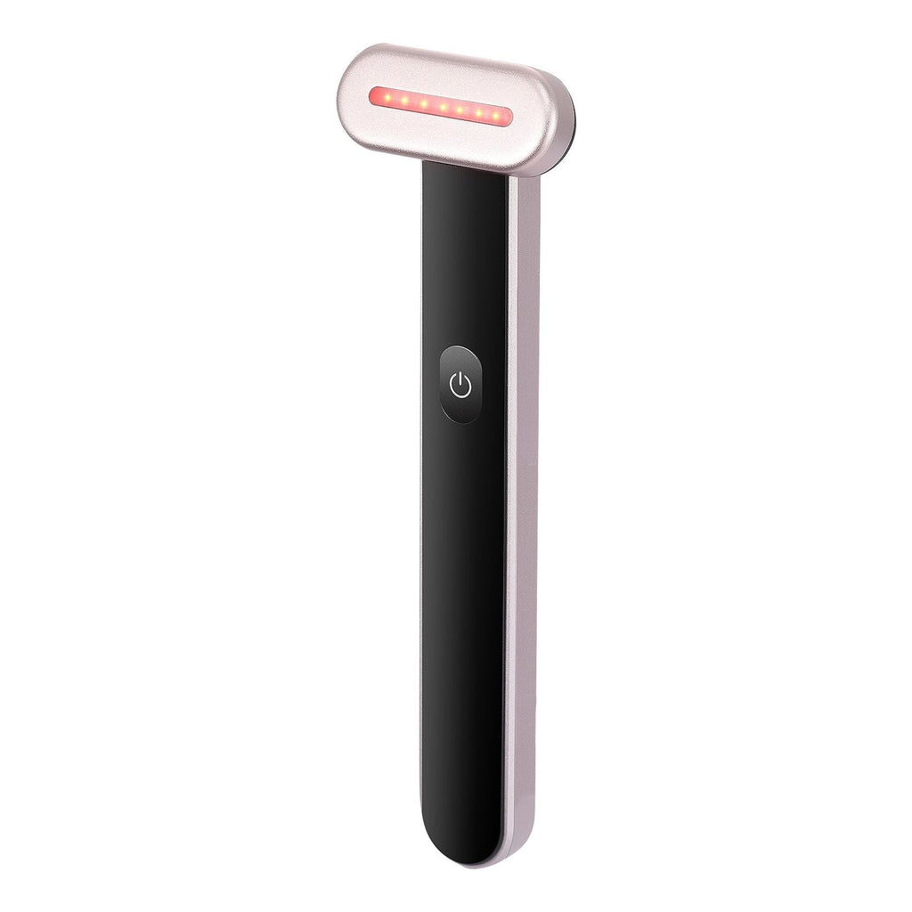 Red Light Therapy Wand for Face and Neck, 3-in-1 LED Facial Wand Red Light Therapy Device with Heating Therapy| Vibrating Facial Massage, Portable LED Beauty Wand - MC Online