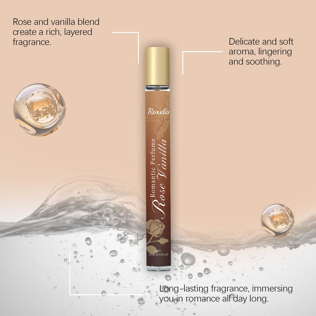 Rose Vanilla French Romantic Fragrance Layered Scent Sweet and Delicate Daily Portable Perfume Spray - MC Online