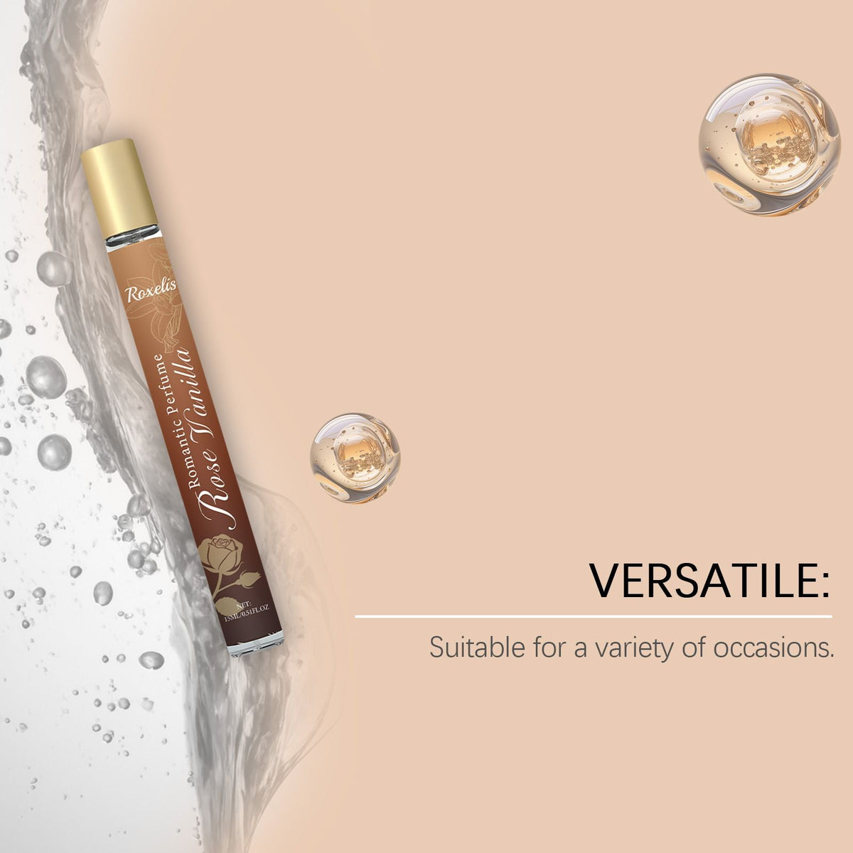Rose Vanilla French Romantic Fragrance Layered Scent Sweet and Delicate Daily Portable Perfume Spray - MC Online