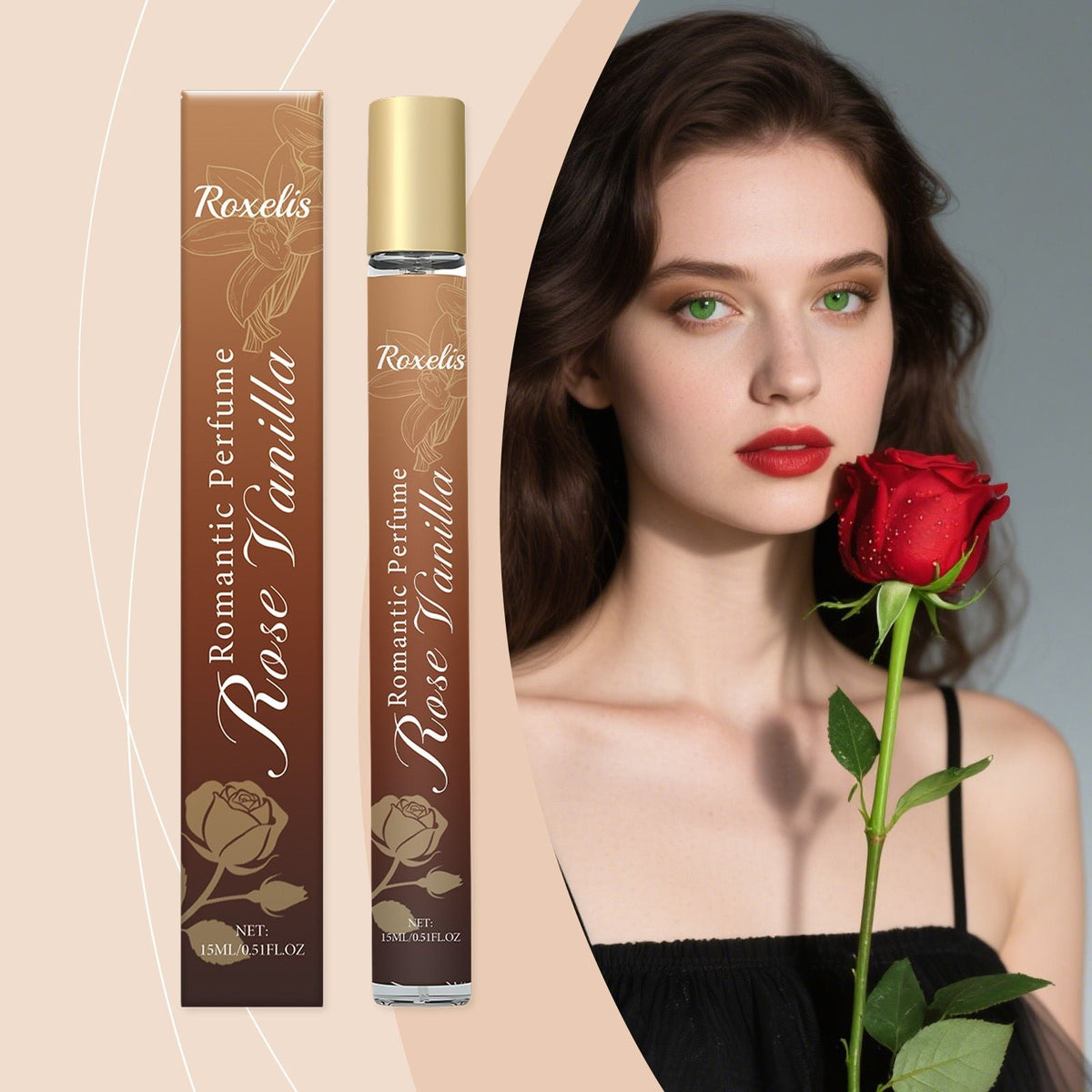 Rose Vanilla French Romantic Fragrance Layered Scent Sweet and Delicate Daily Portable Perfume Spray - MC Online