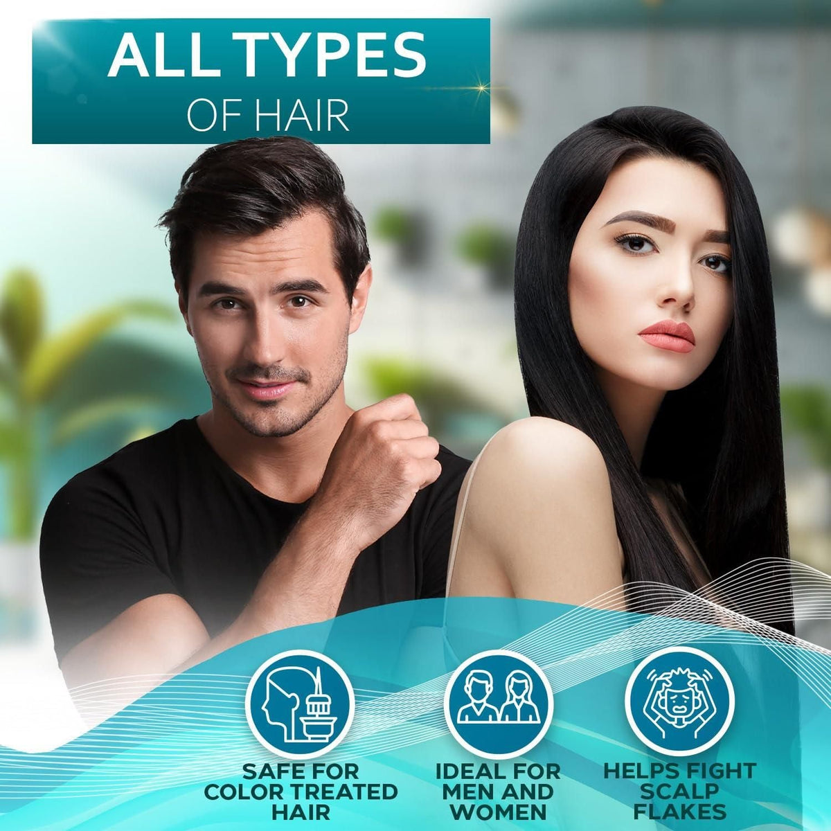 Rosemary Oil and Mint Shampoo and Conditioner Set Sulfate Free with Peppermint Moisturizing Products for Women and Men Helps Flaky Dry Scalp and Dandruff Salon Thickening for Thinning Hair - MC Online