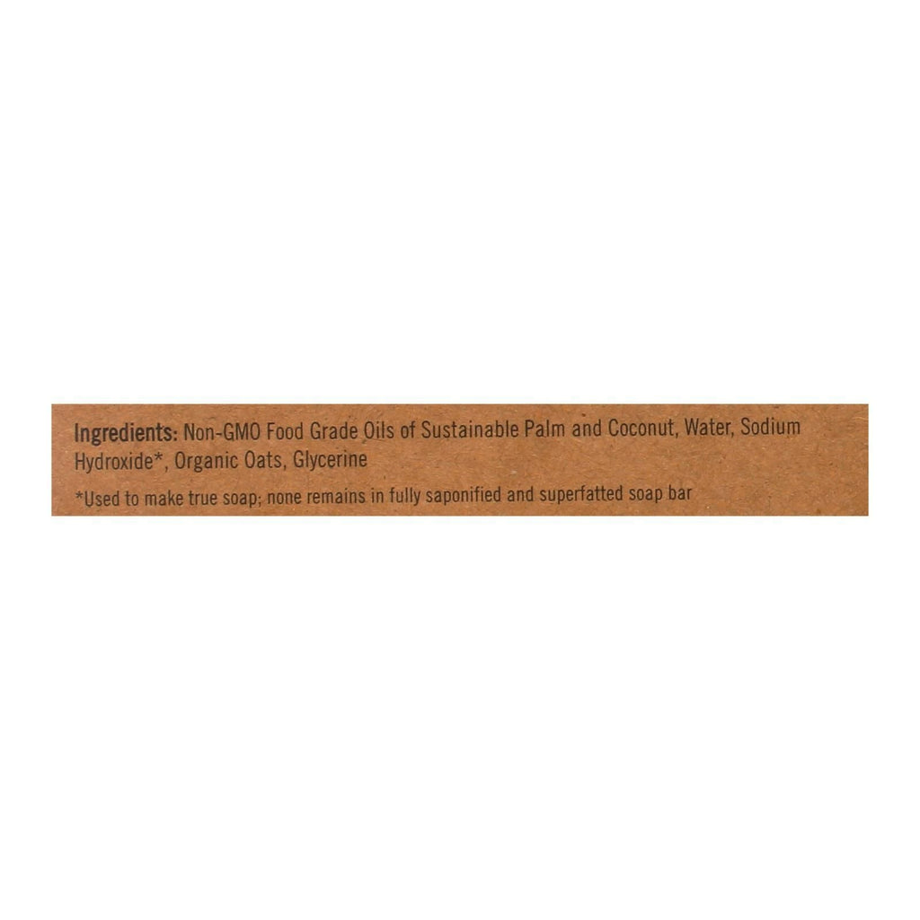 Sappo Hill Natural Oatmeal Glycerine Soap Fragrance Free - 3.5 Oz - Case Of 12 - MC Online