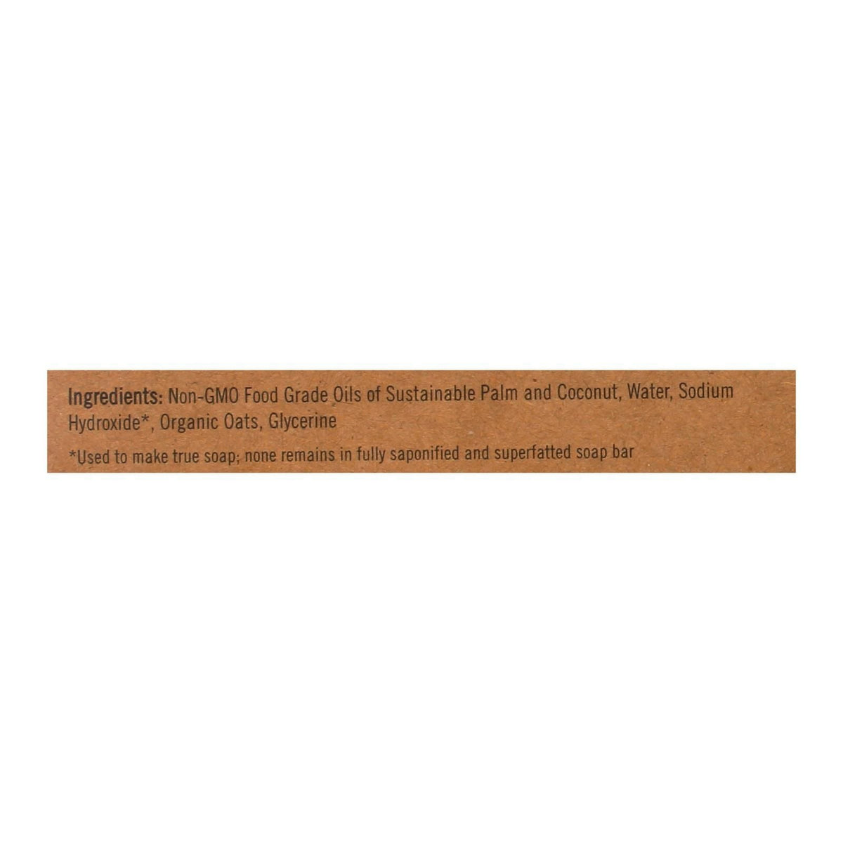 Sappo Hill Natural Oatmeal Glycerine Soap Fragrance Free - 3.5 Oz - Case Of 12 - MC Online