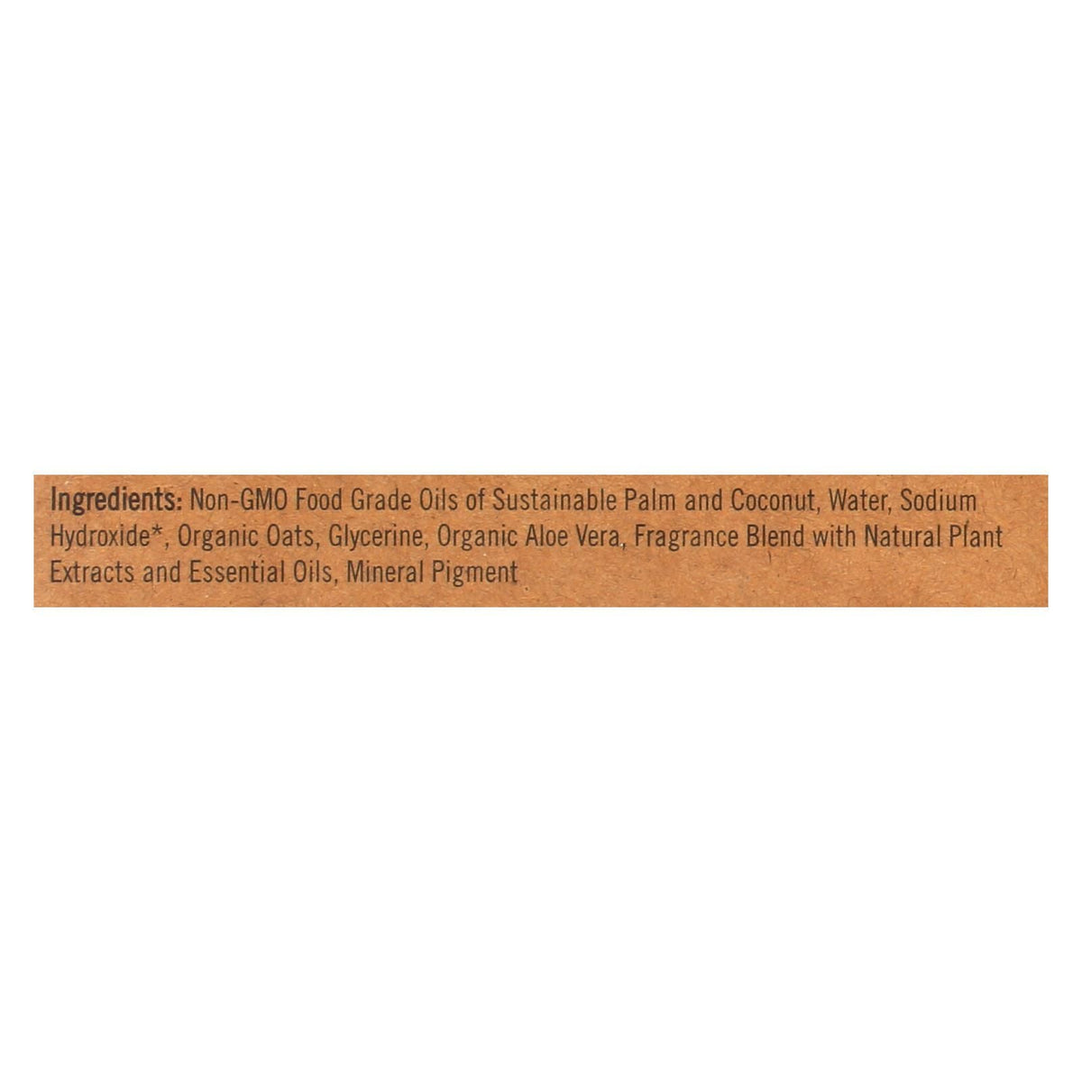 Sappo Hill Soapworks Bar Soap - Glycerine Creme - Aloe Oatmeal - 3.5 Oz - Case Of 12 - MC Online