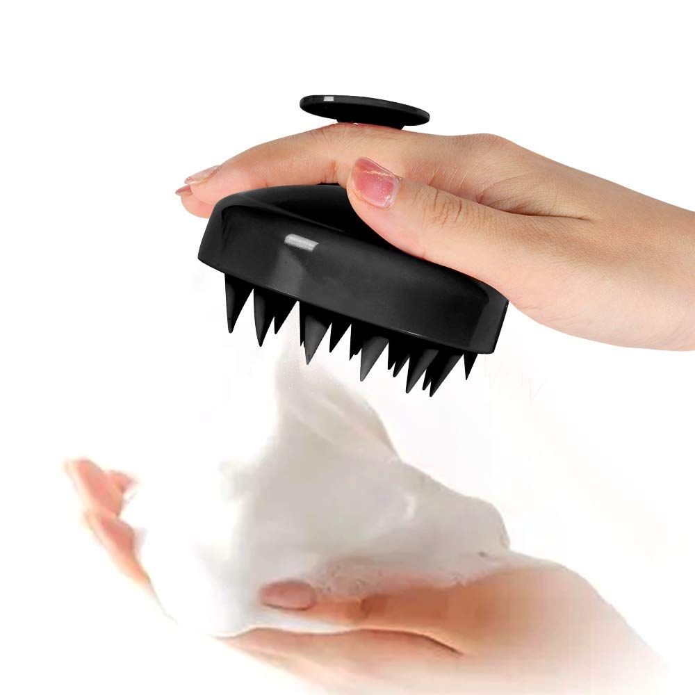 Scalp Care Brush with Soft Silicone Massage Head Scalp Massager Shampoo Brush for Hair Growth Dandruff Treatment and Stress Release - MC Online
