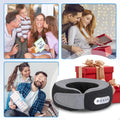 Shiatsu Neck Massage Pillow for Pain Relief - 2-in-1 Use (Neck/Arms/Legs), 3 Massaging Speeds, 2 Heating Modes, 2200mAh Long-Life Battery, Memory Foam Support, Carry Bag - Perfect - MC Online