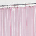 Shower Curtain Liner - Premium Clear Pink PEVA Shower Liner with 3 Magnets and Metal Grommets, Waterproof Lightweight Plastic Standard Size Bathroom Curtains - Translucent Pink - MC Online