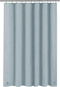 Shower Curtain Liner - Premium PEVA Shower Liner for Bathroom, BPA & PVC Free, No Chemical Smell, Lightweight Standard Size Bath Curtain with 3 Magnets, Metal Grommets - Stone Blue - MC Online