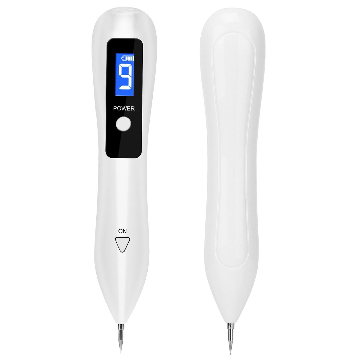 Skin Tag Removal Kit - Portable Multi-Level Beauty Tool with Adjustable LCD & USB Charging, 6 Replacement Needle Options for Home Use - MC Online