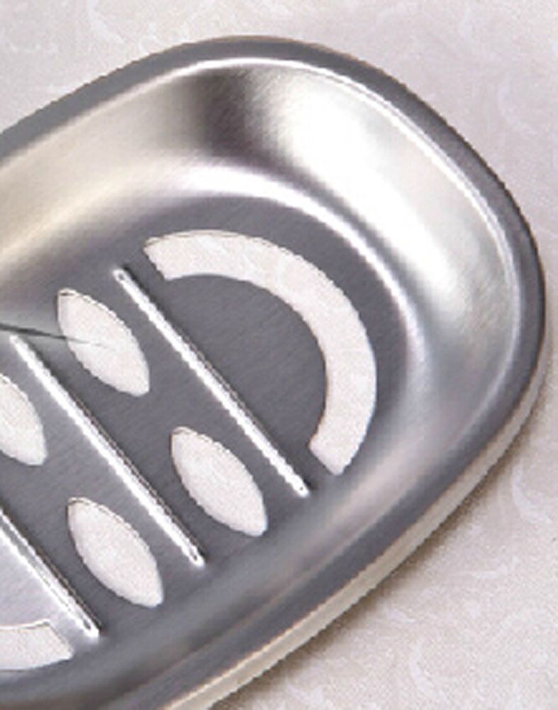 Smile Face Stainless Steel Soap Dish Double-deck Bathroom Draining Soap Holder - MC Online