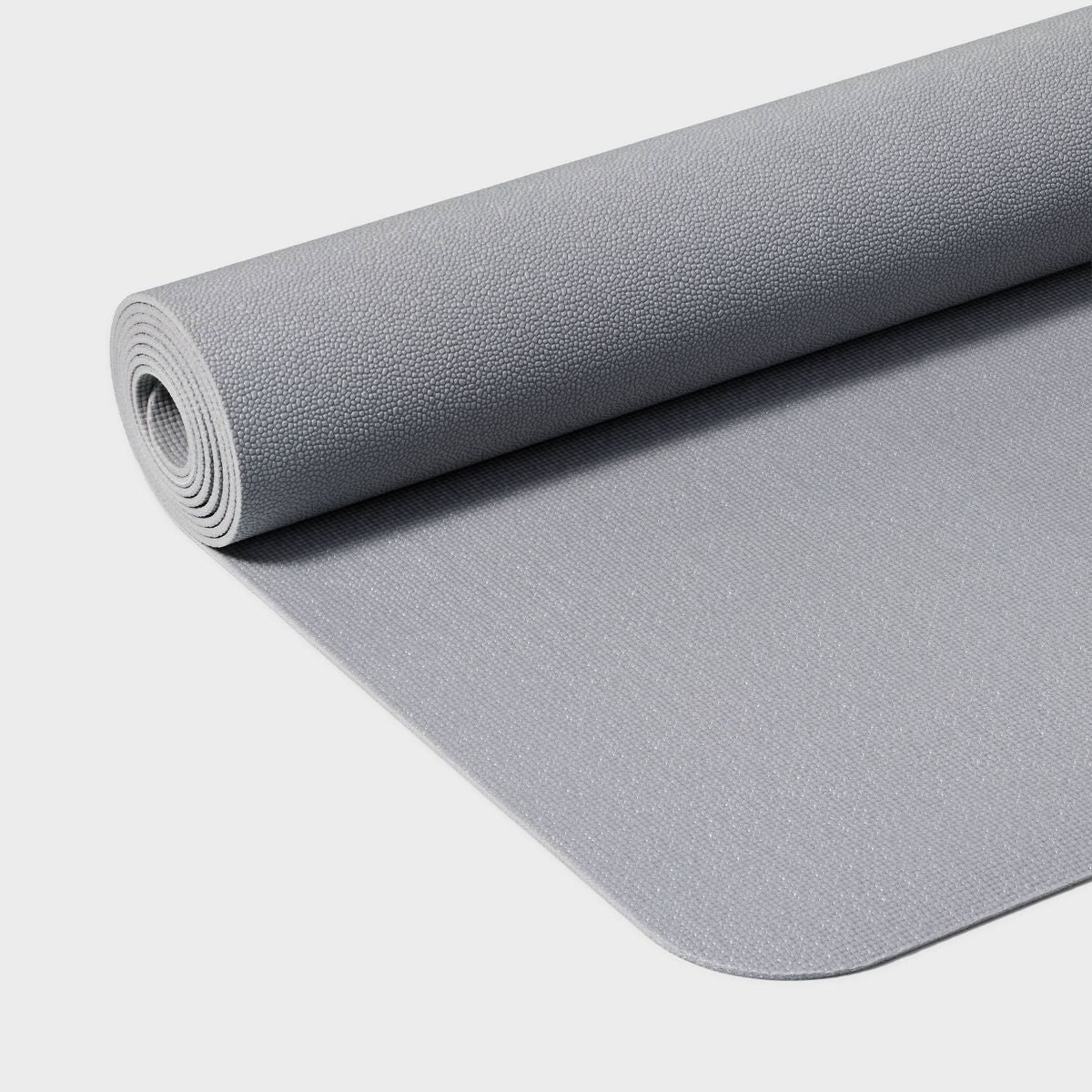 Soft Yoga Mat Gray 68 Inches (L), 26 Inches (W), 3 Millimeter thick - MC Online