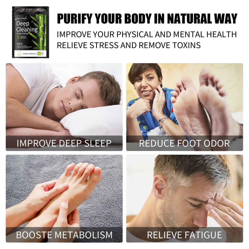 South Moon Natural herbal foot patch conditioning relieves physical and mental stress Foot massage helps sleep Foot patch - MC Online