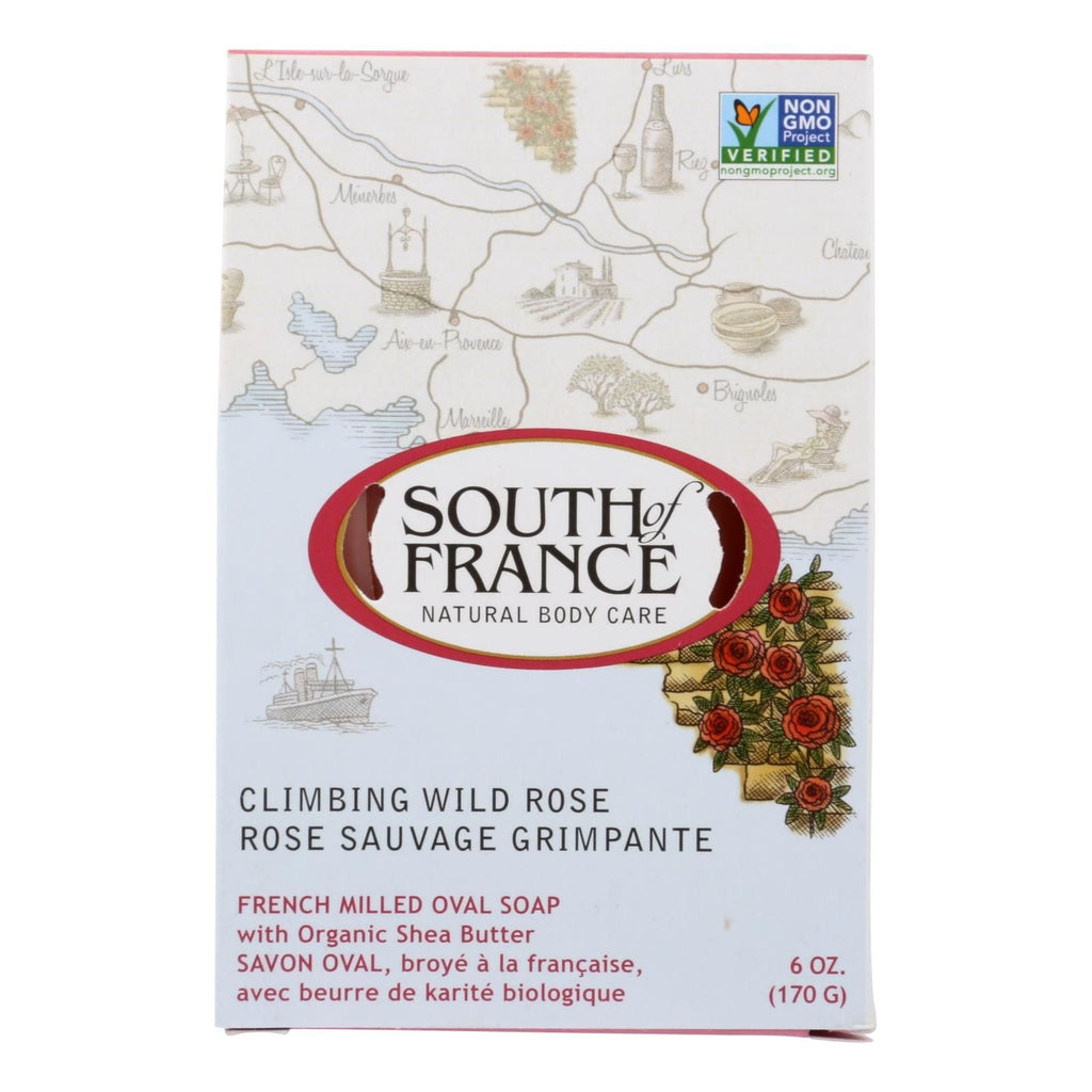 South Of France Bar Soap - Climbing Wild Rose - 6 Oz - 1 Each - MC Online