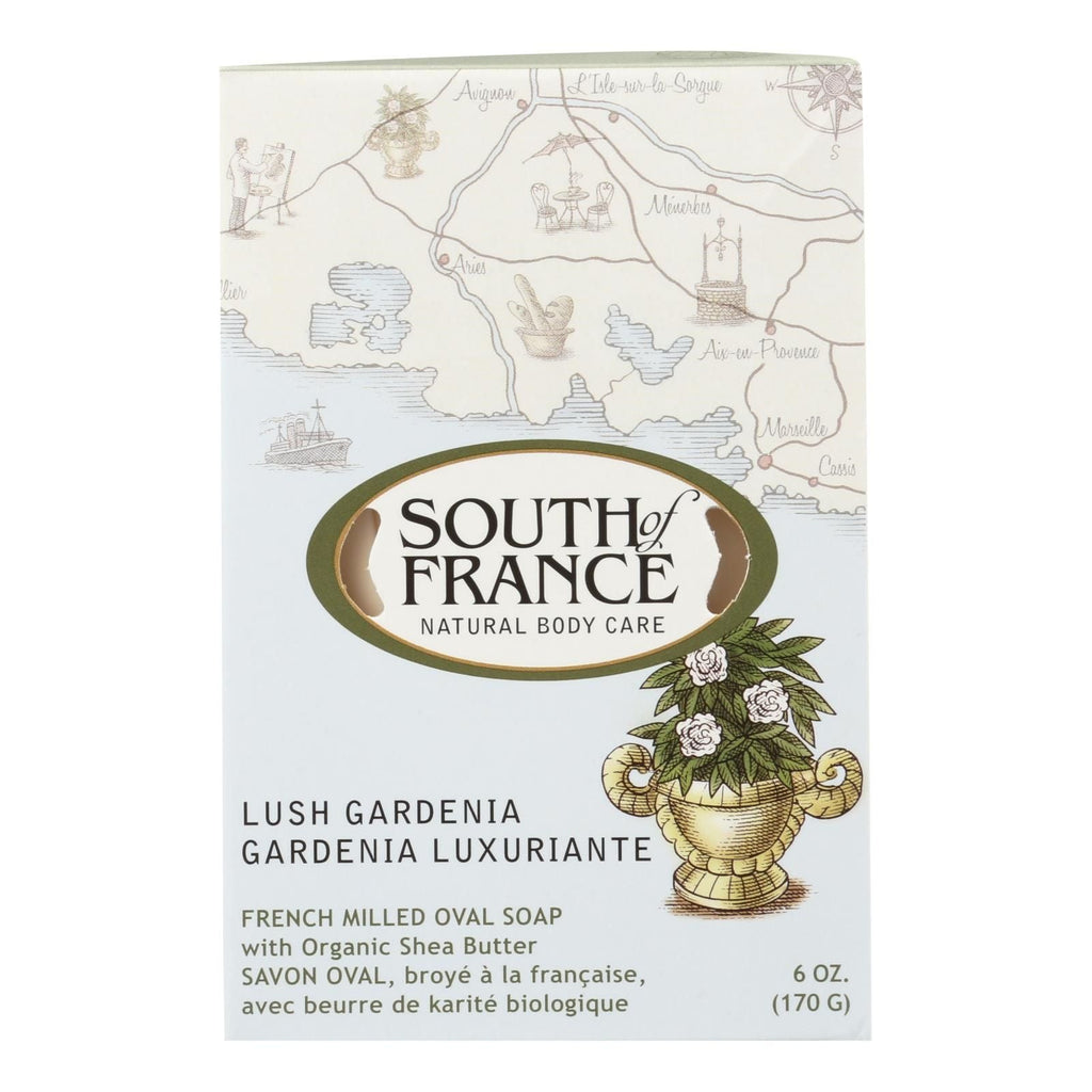 South Of France Bar Soap - Lush Gardenia - 6 Oz - 1 Each - MC Online