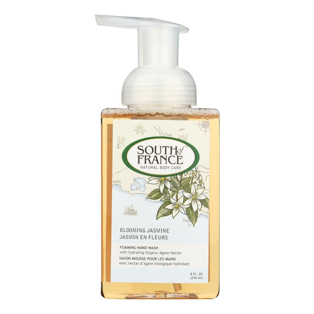 South Of France Hand Soap - Foaming - Blooming Jasmine - 8 Oz - 1 Each - MC Online