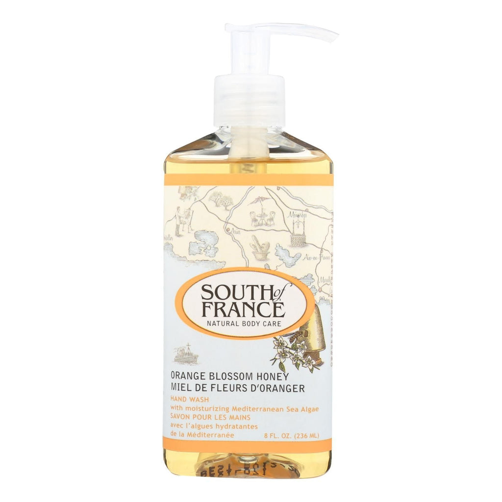 South Of France Hand Wash - Orange Blossom Honey - 8 Oz - 1 Each - MC Online