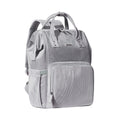 SUNVENO Velvet Stitching Diaper Bag Backpack Large Capacity Tote Shoulder Nappy Bag Organizer for Baby Care with Insulated Pockets,Waterproof Fabric - MC Online