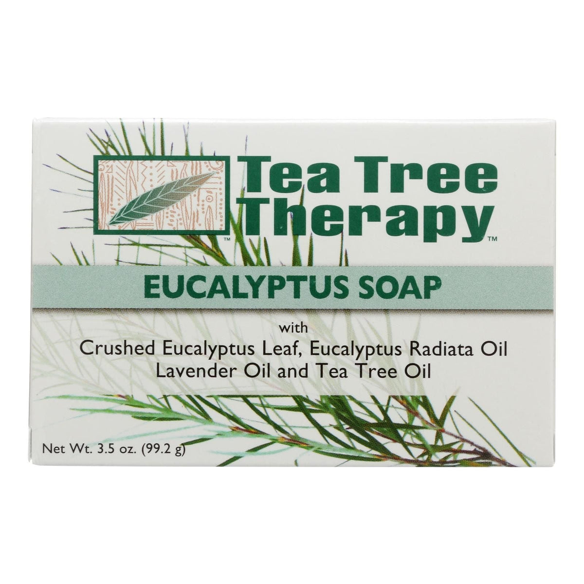 Tea Tree Therapy Eucalyptus Soap Vegetable Base - 3.5 Oz - MC Online