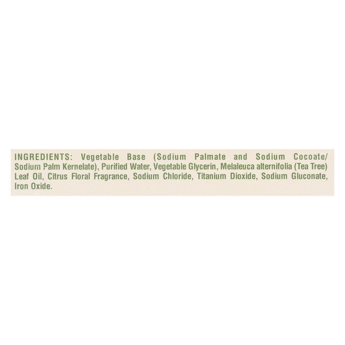 Tea Tree Therapy Vegetable Base Soap With Tea Tree Oil - 3.9 Oz - MC Online