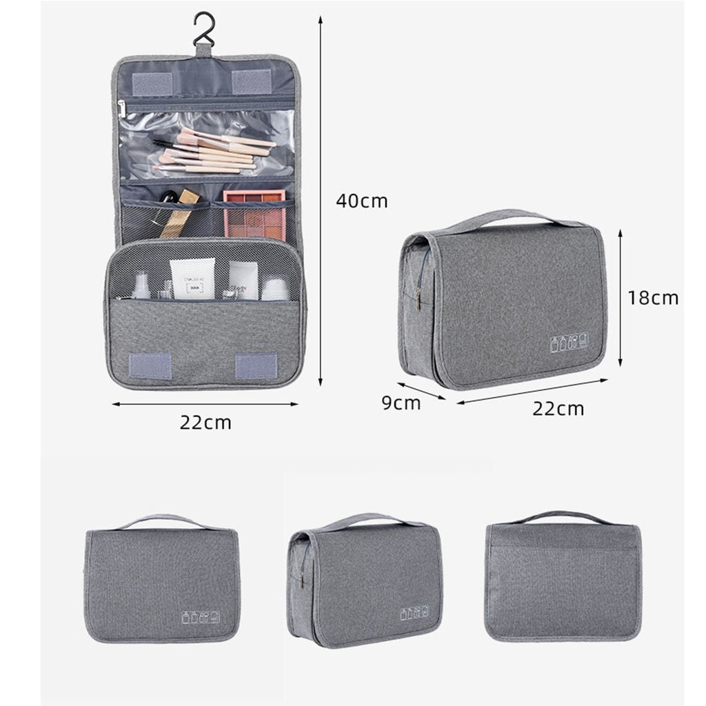 Toiletry Bag Multifunction Cosmetic Bag Portable Makeup Pouch Waterproof Travel Hanging Organizer Bag for Men Women Girls - MC Online