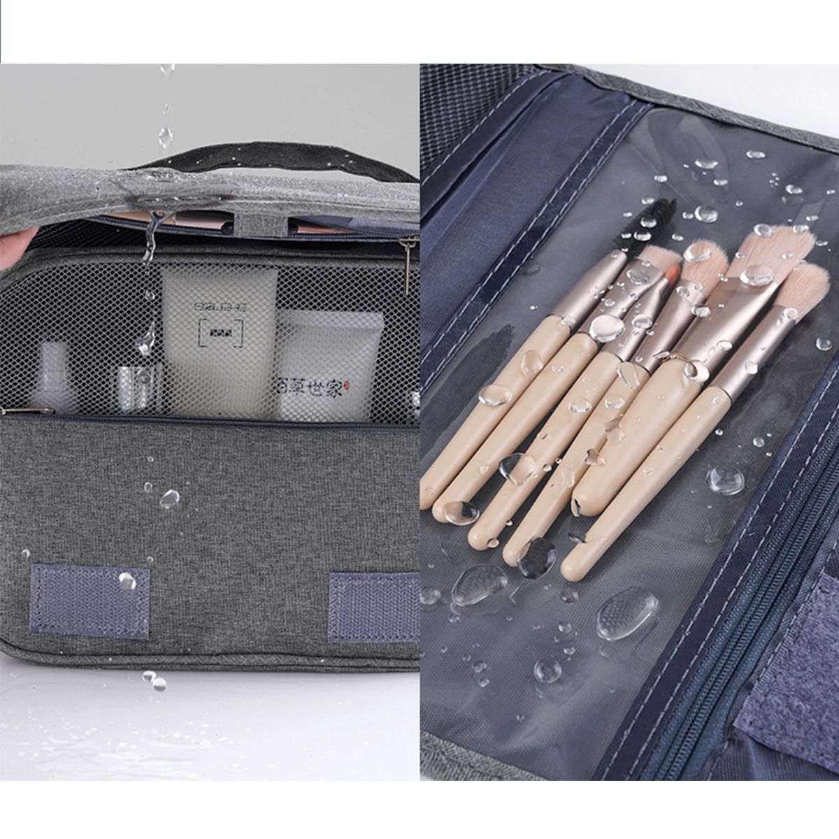 Toiletry Bag Multifunction Cosmetic Bag Portable Makeup Pouch Waterproof Travel Hanging Organizer Bag for Men Women Girls - MC Online