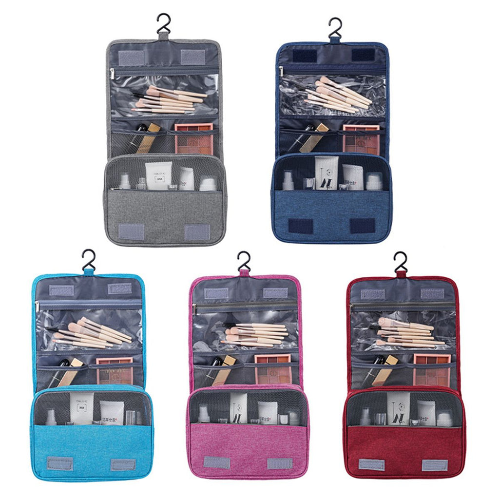 Toiletry Bag Multifunction Cosmetic Bag Portable Makeup Pouch Waterproof Travel Hanging Organizer Bag for Men Women Girls - MC Online