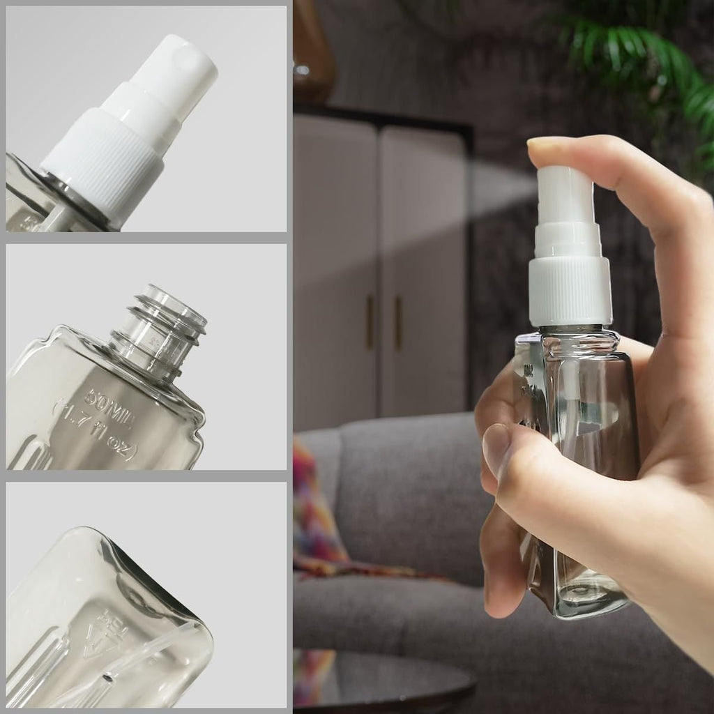 Travel Bottle Set, 8-Pack TSA Approved Travel Size Bottles, Travel Container Dispenser, Travel Shampoo Bottles for Cosmetics Conditioner and Lotion - MC Online