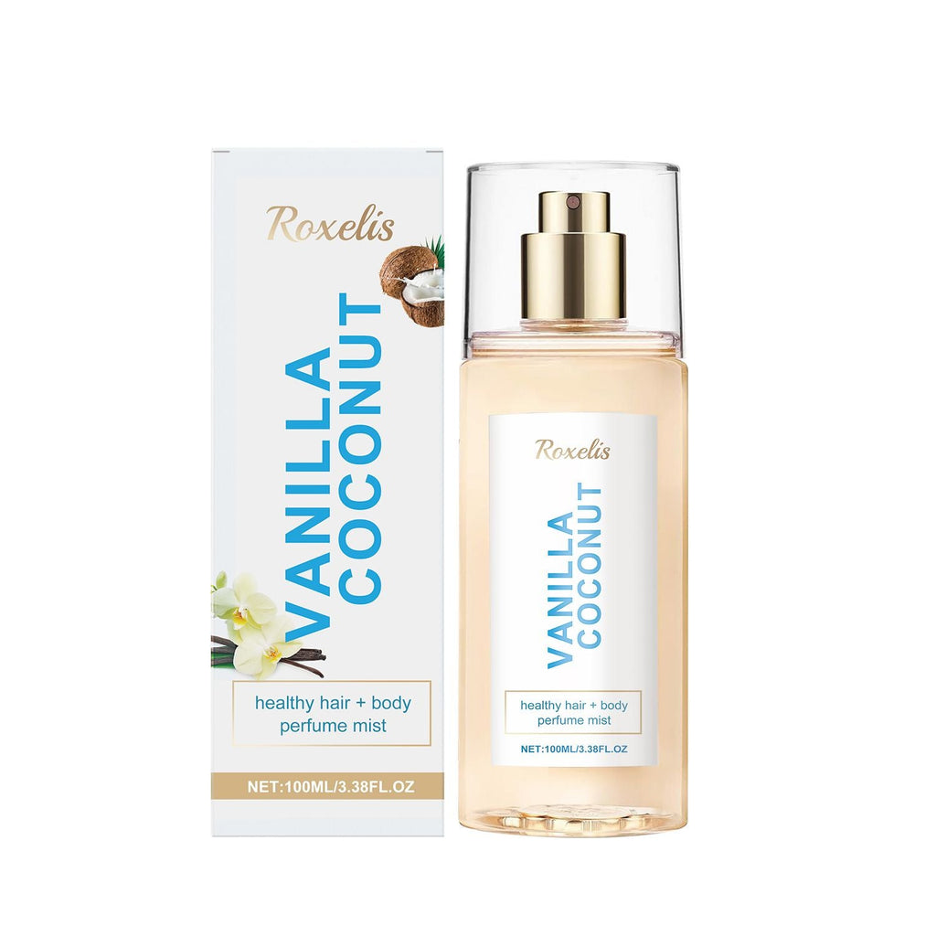 Vanilla Coconut Body Perfume Spray - Long-lasting fragrance, exuding unique charm, fresh, romantic and portable perfume - MC Online