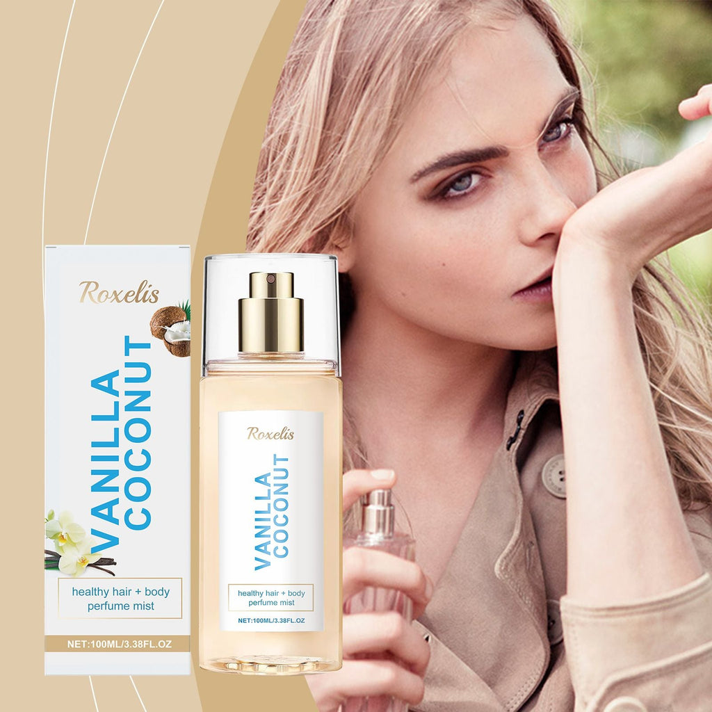 Vanilla Coconut Body Perfume Spray - Long-lasting fragrance, exuding unique charm, fresh, romantic and portable perfume - MC Online