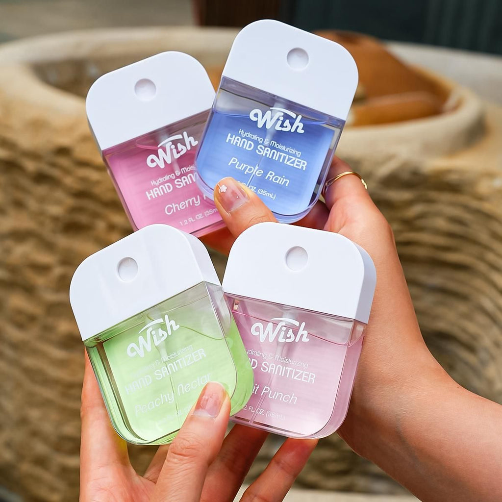 Wish 4pcs Hand Sanitizer Spray, Mini Travel Essential ltemsSpray Hand Sanitizer, Portable Aloe Vera HandPerfume Spray, HandsCleaning, And Delicately Scented. for Moisturizing Hand Fragrance Spray - MC Online