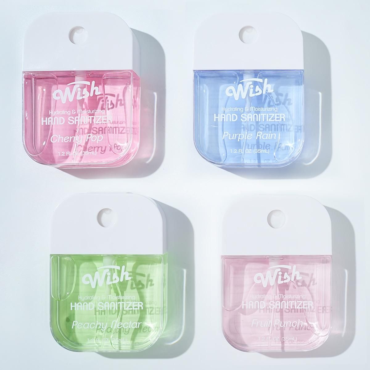 Wish 4pcs Hand Sanitizer Spray, Mini Travel Essential ltemsSpray Hand Sanitizer, Portable Aloe Vera HandPerfume Spray, HandsCleaning, And Delicately Scented. for Moisturizing Hand Fragrance Spray - MC Online