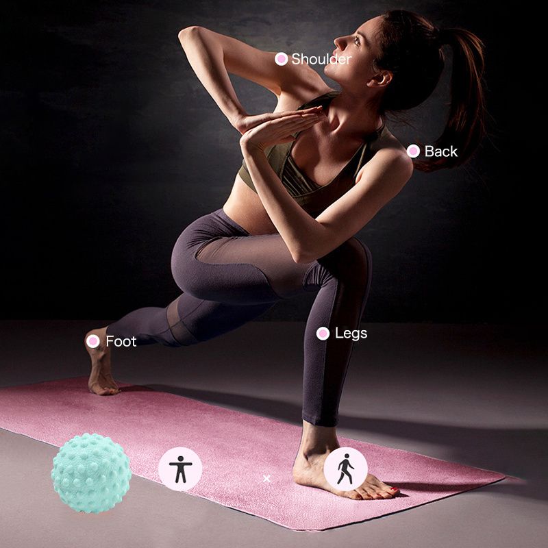Yoga Body Massager Ball, Manual Yoga Massager Ball For All Over Body Trigger Point Care, Muscle Relaxation - MC Online